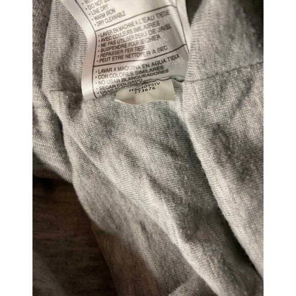 Nike Gray Spellout Windbreaker Jacket Mens XL Retro 90s Y2K Gray Tag Hoodie - Picture 5 of 7